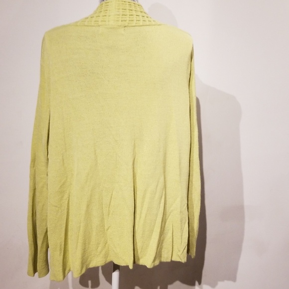 De Taille Light Green Cardigan Sweater - Picture 2 of 2